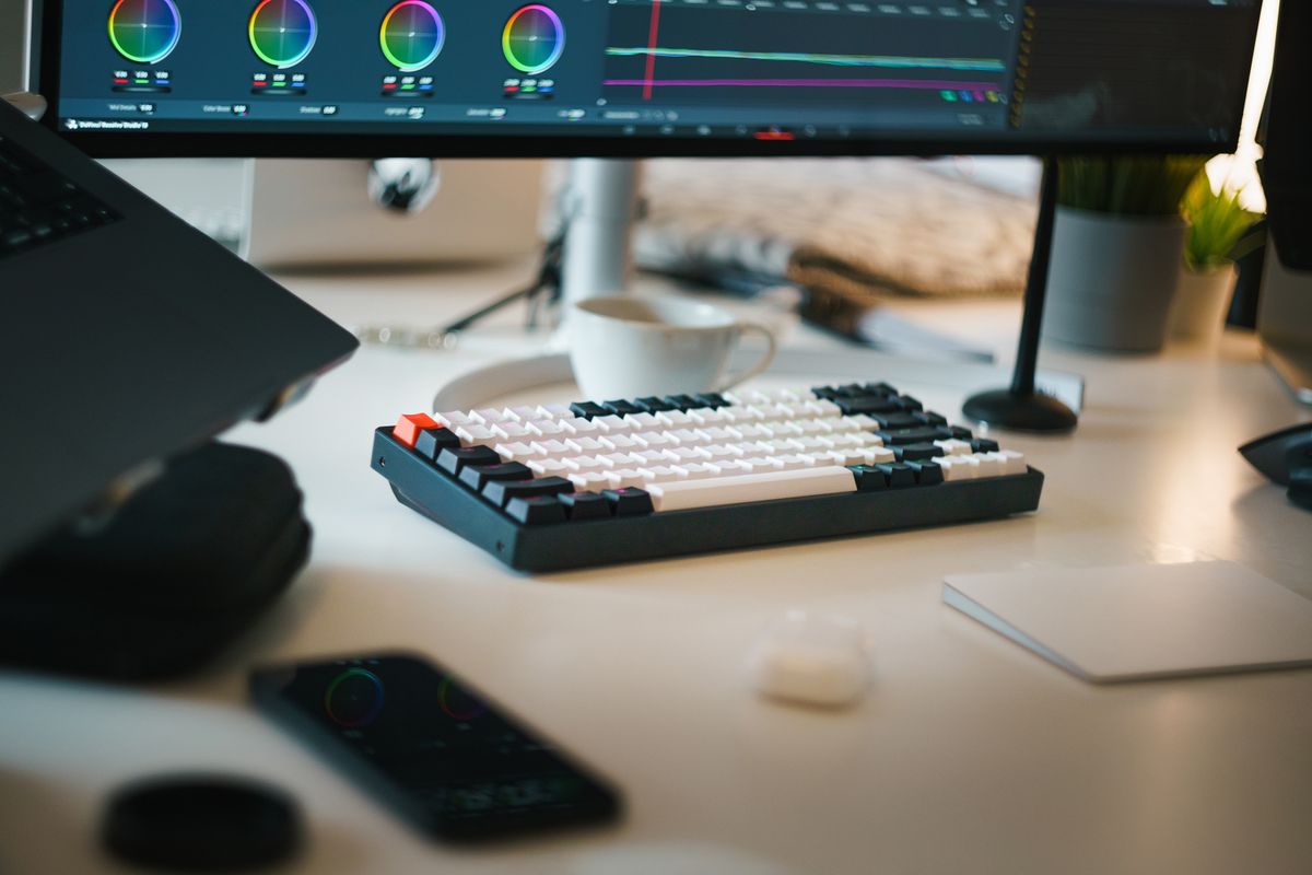 Espace de travail numérique moderne